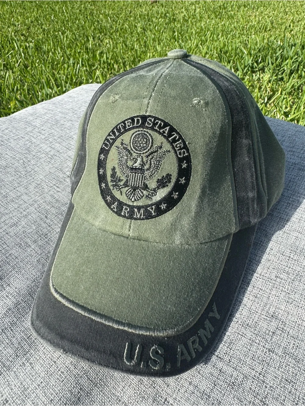 Vintage MINT U.S. Army Olive Green Baseball Cap
